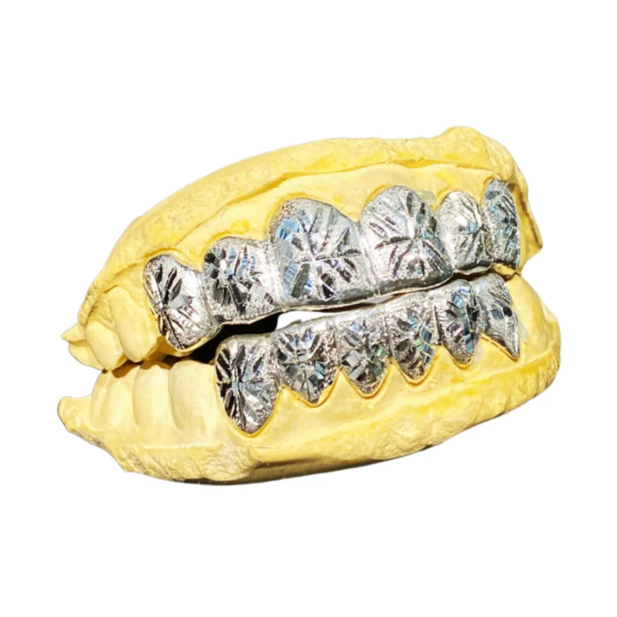 Starburst Grillz with Diamond Dust Set - Image 3