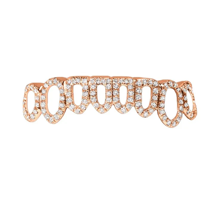 Diamond Open Face Grillz Set - Image 4