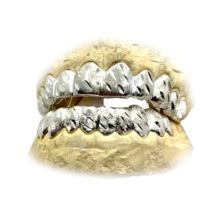 Full "S" Cuts w Diamond Dust Grillz Top or Bottom - Image 4